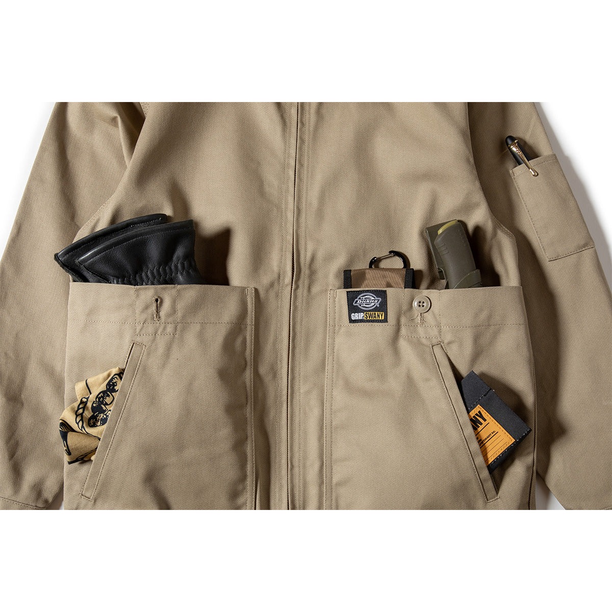 Grip Swany FIELD WORK JKT KHAKI [グリップスワニー]