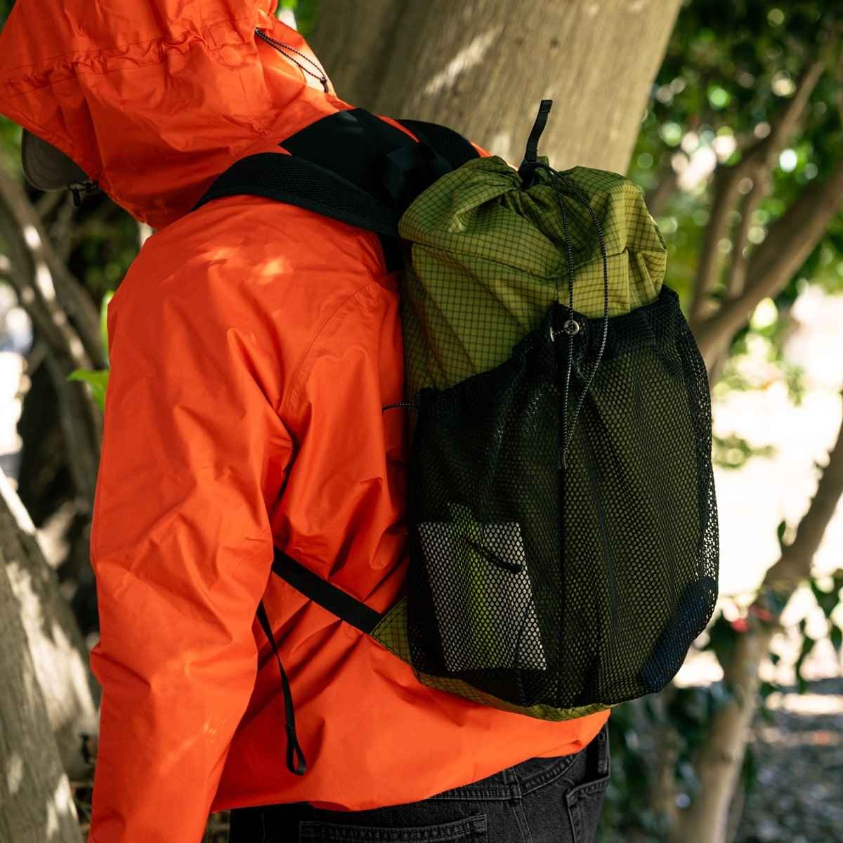 [当日出荷可] FAIRWEATHER packable pack hmpe rip/avocado [フェアウェザー]