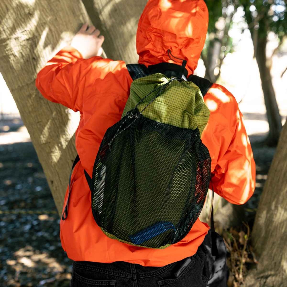[当日出荷可] FAIRWEATHER packable pack hmpe rip/avocado [フェアウェザー]