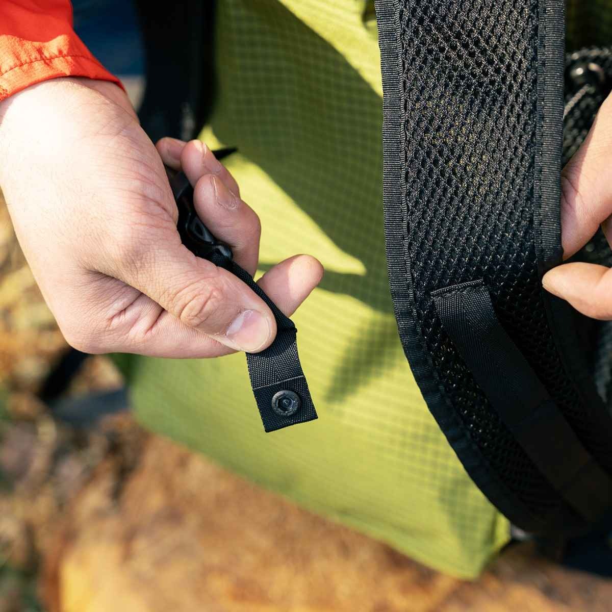 [当日出荷可] FAIRWEATHER packable pack hmpe rip/avocado [フェアウェザー]