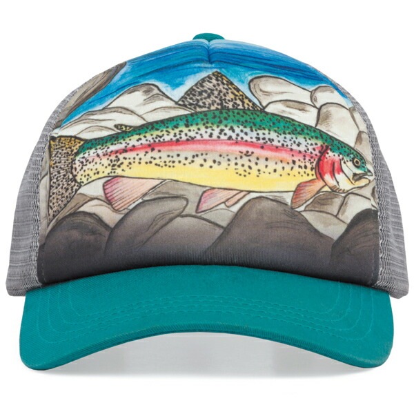 Sunday Afternoons キッズ アーティストシリーズトラッカーキャップ レインボウトラウト [サンデーアフタヌーン]