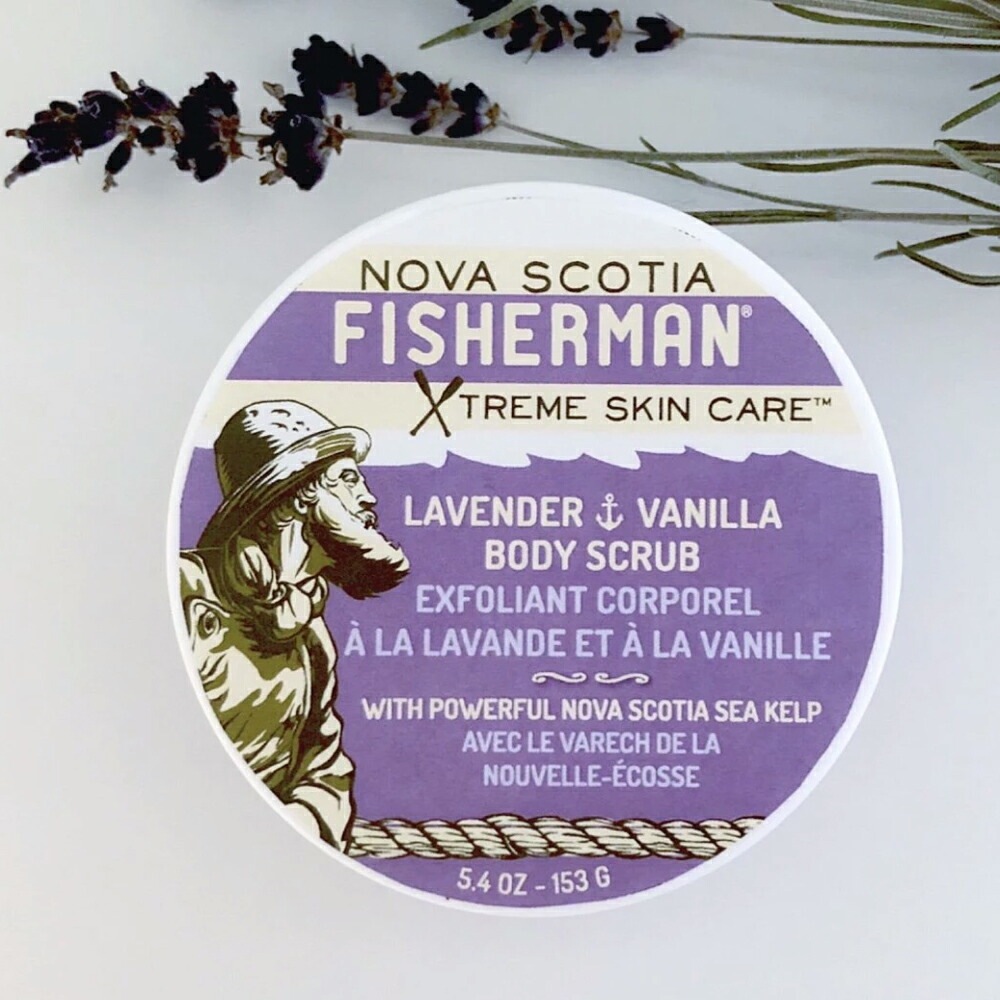 [当日出荷可][40%OFF] Nova Scotia Fisherman Lavender & Vanila Scrub 153g [ノバスコシアフィッシャーマン]