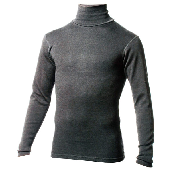 MINUS33 Kinsman Mens Midweight Turtleneck Charcoal [マイナス33]