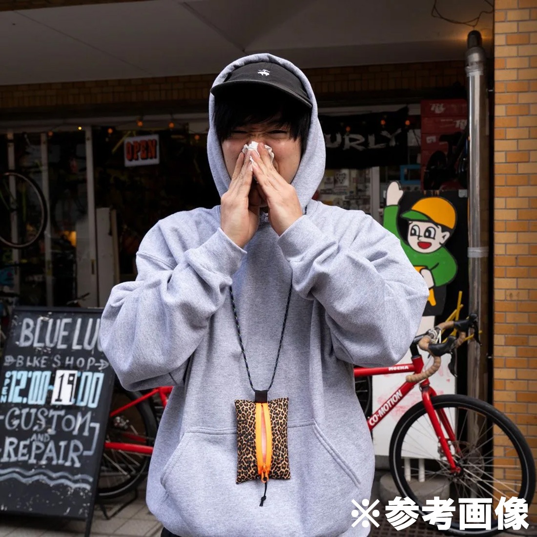 BLUE LUG tissue pouch x-pac green [ブルーラグ]