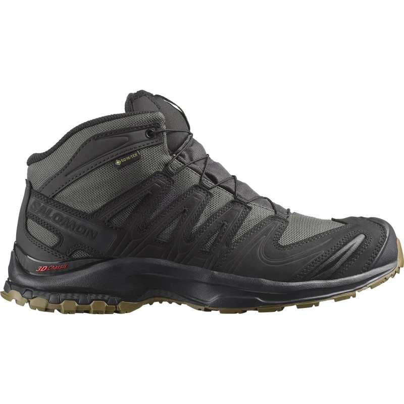 SALOMON XA TRACKER GTX BLACK/ASPHALT/COYOTE BROWN [サロモン]
