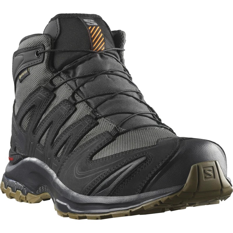 SALOMON XA TRACKER GTX BLACK/ASPHALT/COYOTE BROWN [サロモン]