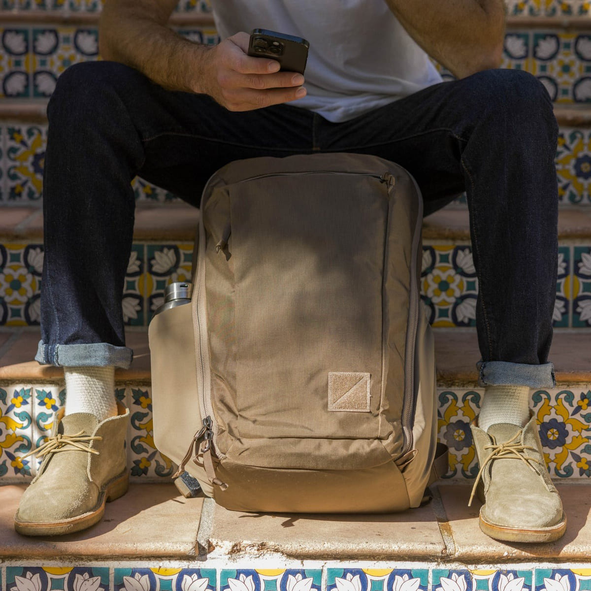 [当日出荷可] EVERGOODS CTB20 - Civic Travel Bag 20L Fossil Brown [エバーグッズ]