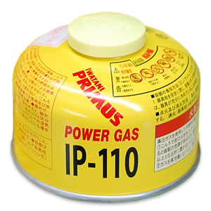 10%OFF] PRIMUS IP-110 小型ガスカートリッジ 110g [プリムス]