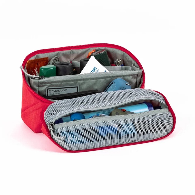 EVERGOODS CAP2 - Civic Access Pouch 2L Ultra Red [エバーグッズ]