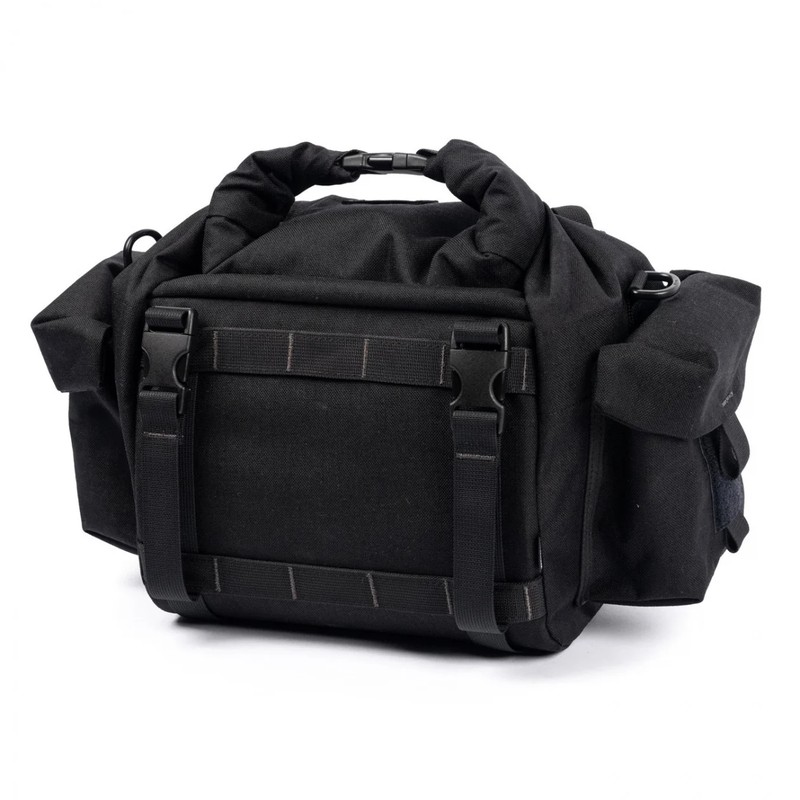 FAIRWEATHER handlebar bag ADV black [フェアウェザー]