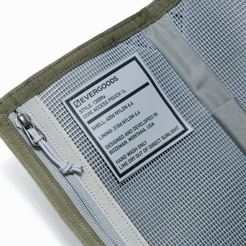 [当日出荷可] EVERGOODS CAP1 - Civic Access Pouch 1L OD Green [エバーグッズ]