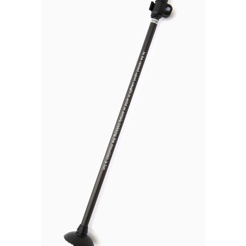 and wander carbon trekking pole black [アンドワンダー]