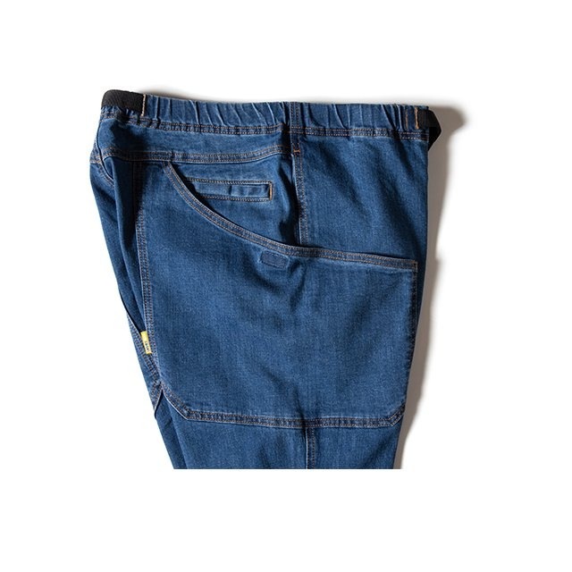 Grip Swany GSP-70V DENIM CAMP PANTS LIGHT INDIGO [グリップスワニー]