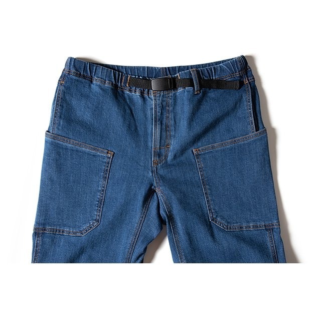 Grip Swany GSP-70V DENIM CAMP PANTS LIGHT INDIGO [グリップスワニー]