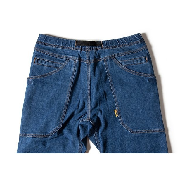 Grip Swany GSP-70V DENIM CAMP PANTS LIGHT INDIGO [グリップスワニー]