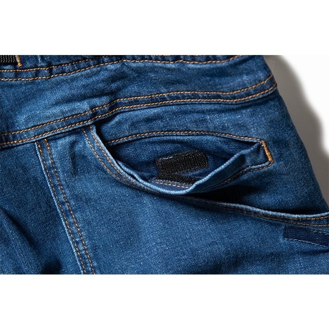 Grip Swany GSP-70V DENIM CAMP PANTS LIGHT INDIGO [グリップスワニー]
