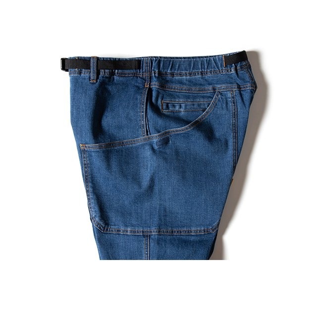 Grip Swany GSP-70V DENIM CAMP PANTS LIGHT INDIGO [グリップスワニー]
