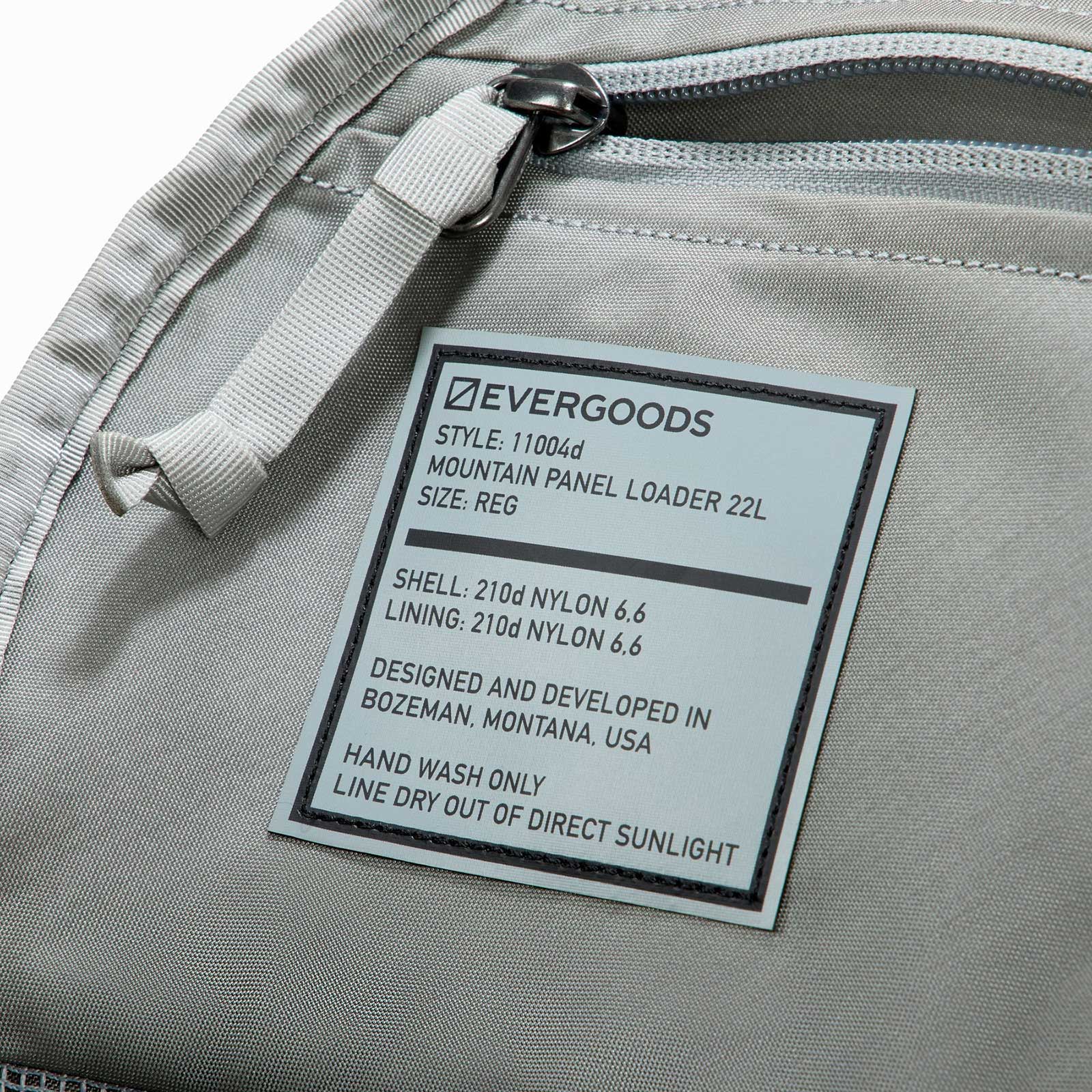 EVERGOODS MPL22 - Mountain Panel Loader 22L Black [エバーグッズ]
