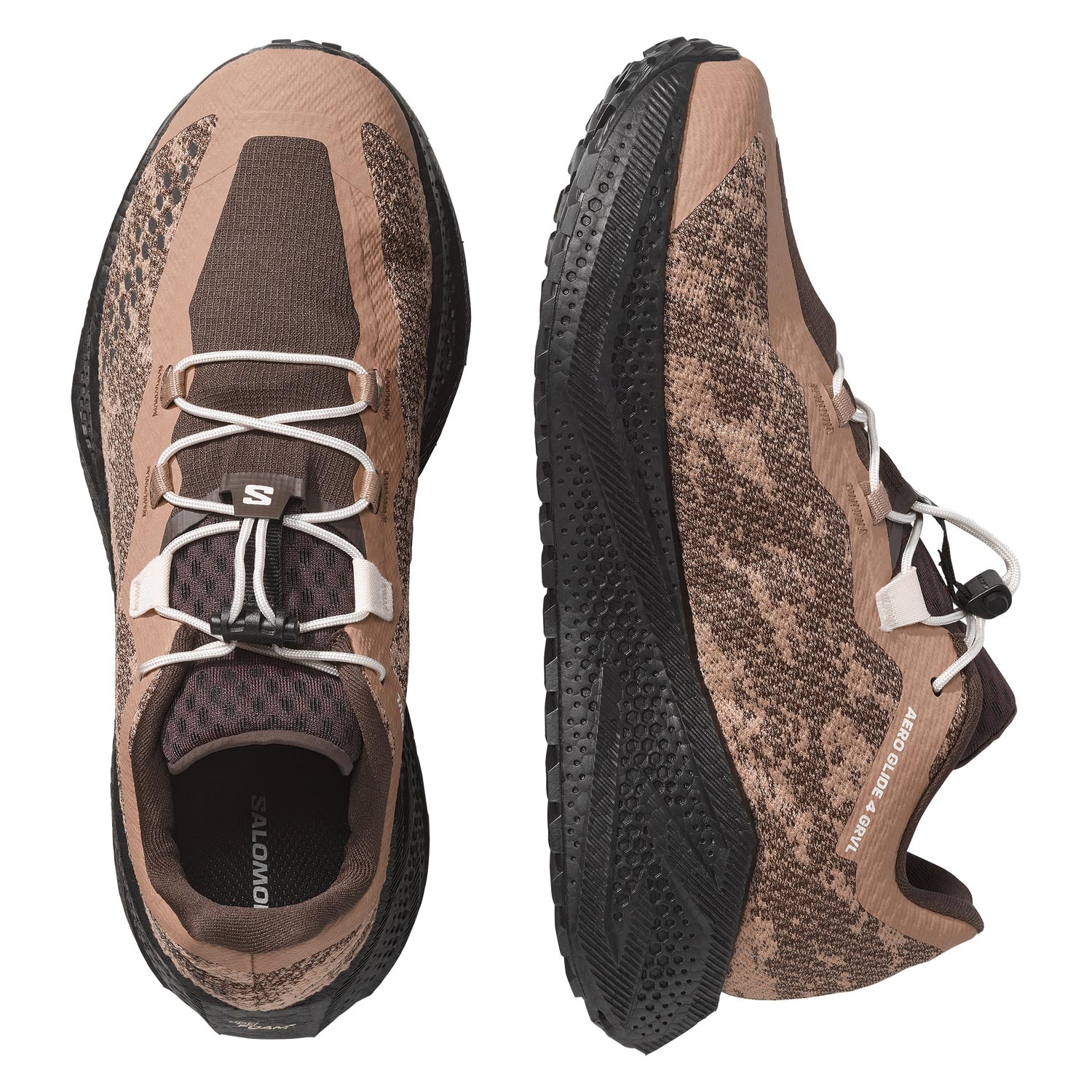 [当日出荷可] SALOMON AERO GLIDE 4 GRVL BURRO/BLACK/VANILLA ICE [サロモン]