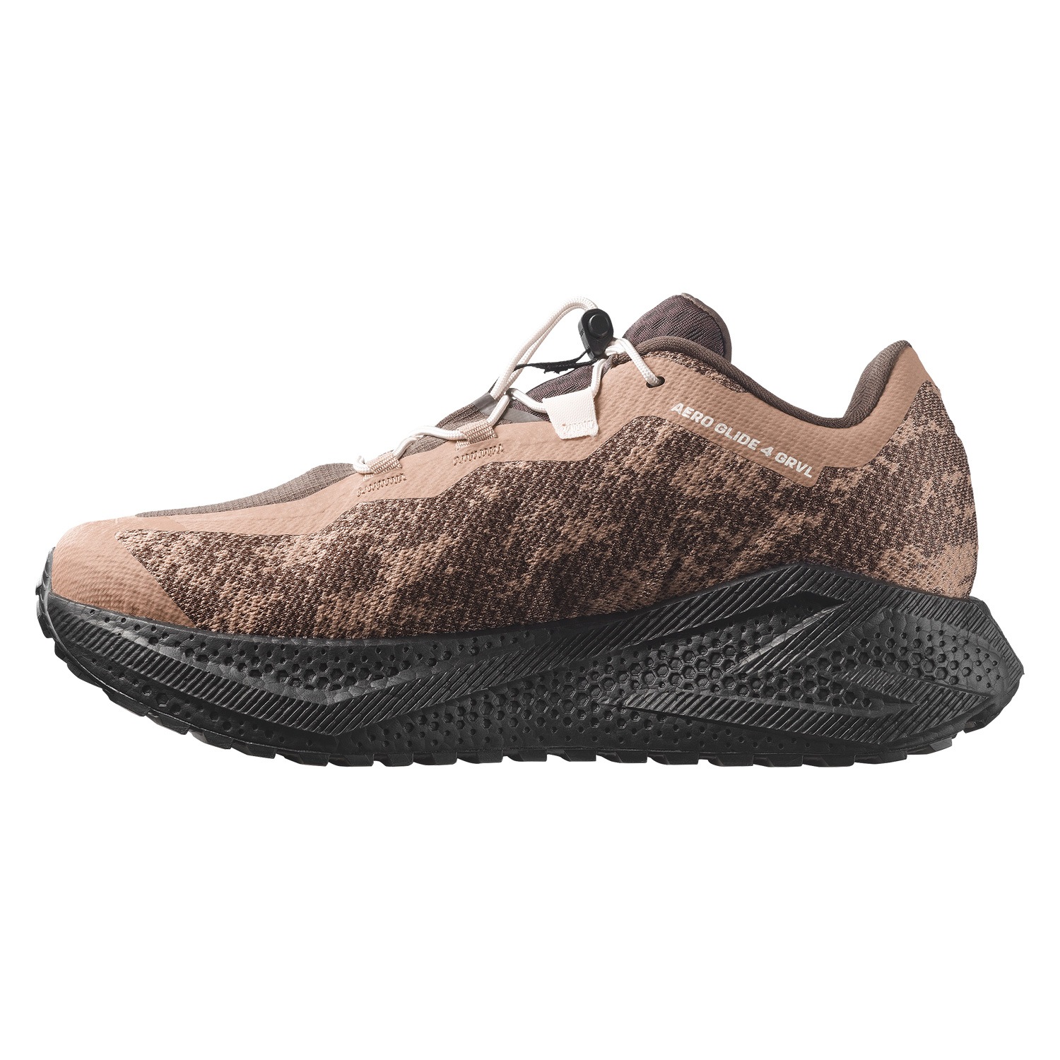 [当日出荷可] SALOMON AERO GLIDE 4 GRVL BURRO/BLACK/VANILLA ICE [サロモン]