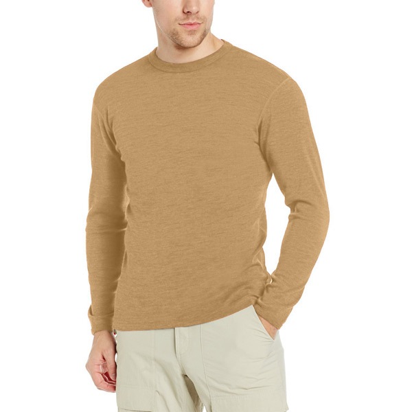 MINUS33 Chocoura Mens Midweight Crew DESRT SAND [マイナス33]
