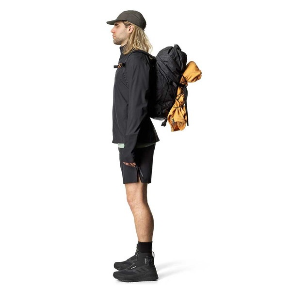 Houdini Mens Pace Wind Jacket True Black [フーディニ]