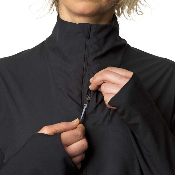 Houdini Mens Pace Wind Jacket True Black [フーディニ]