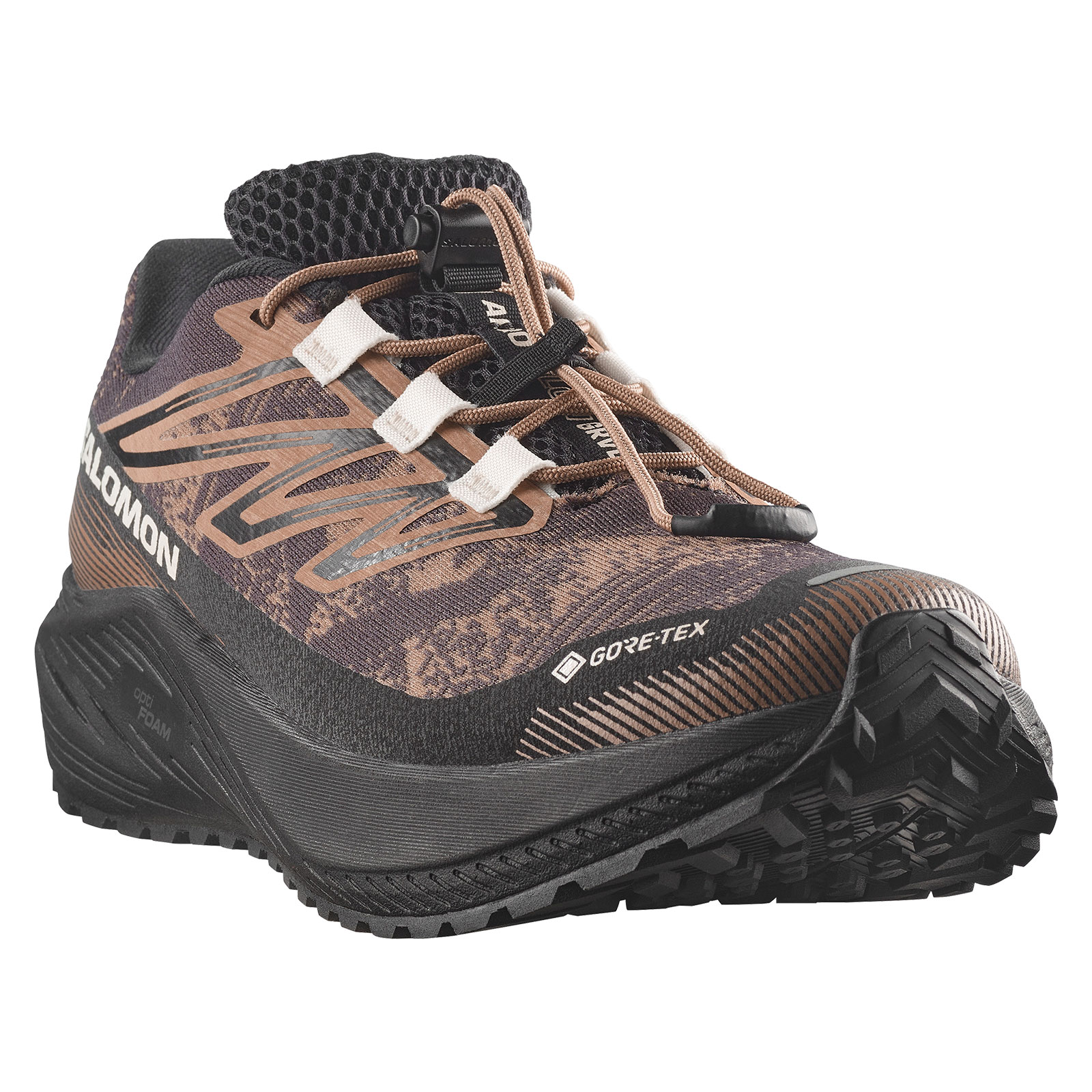 [当日出荷可] SALOMON AERO FLOW GRVL GTX BLACK/BURRO/VANILLA ICE [サロモン]