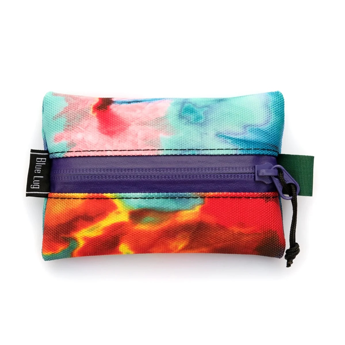 BLUE LUG tissue pouch tiedye/purple [ブルーラグ]