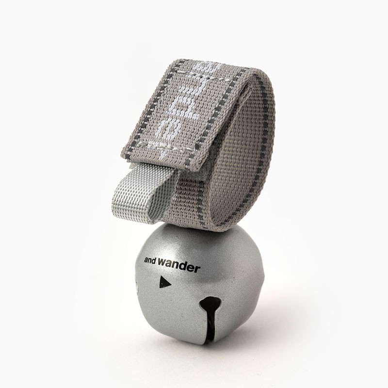 and wander bear bell l.gray [アンドワンダー]