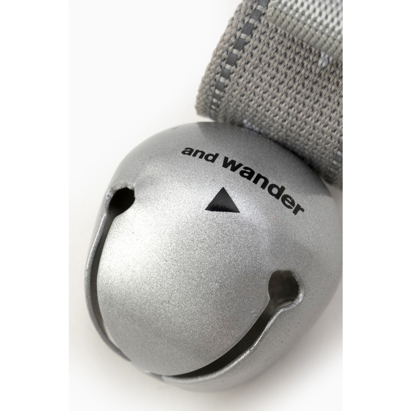 and wander bear bell l.gray [アンドワンダー]