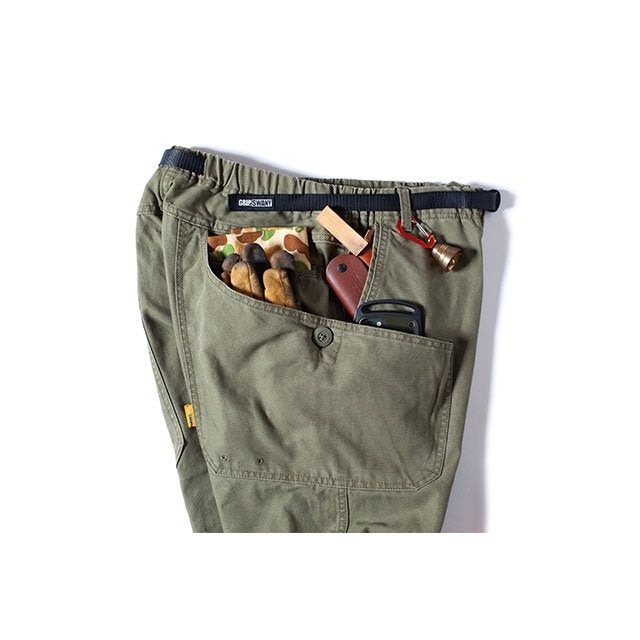 Grip Swany CAMP WORK PANTS OLIVE [グリップスワニー]