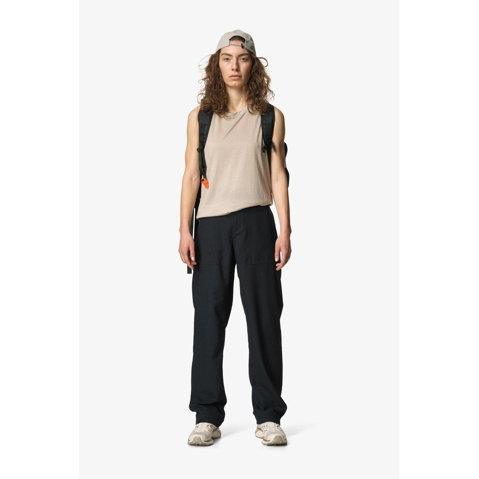 Houdini Womens Corespun Chore Pants True Black [フーディニ]