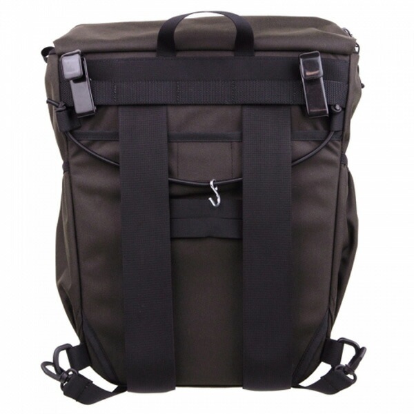 FAIRWEATHER flap top pannier brown [フェアウェザー]