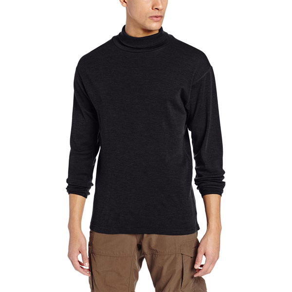 MINUS33 Kinsman Mens Midweight Turtleneck Black Lサイズ [マイナス33]