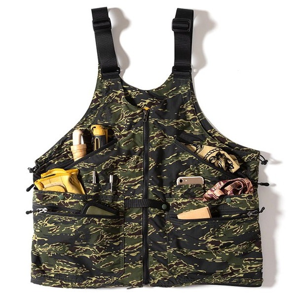 Grip Swany Gear Bag Vest 2.0 GS Tiger Camo [グリップスワニー]