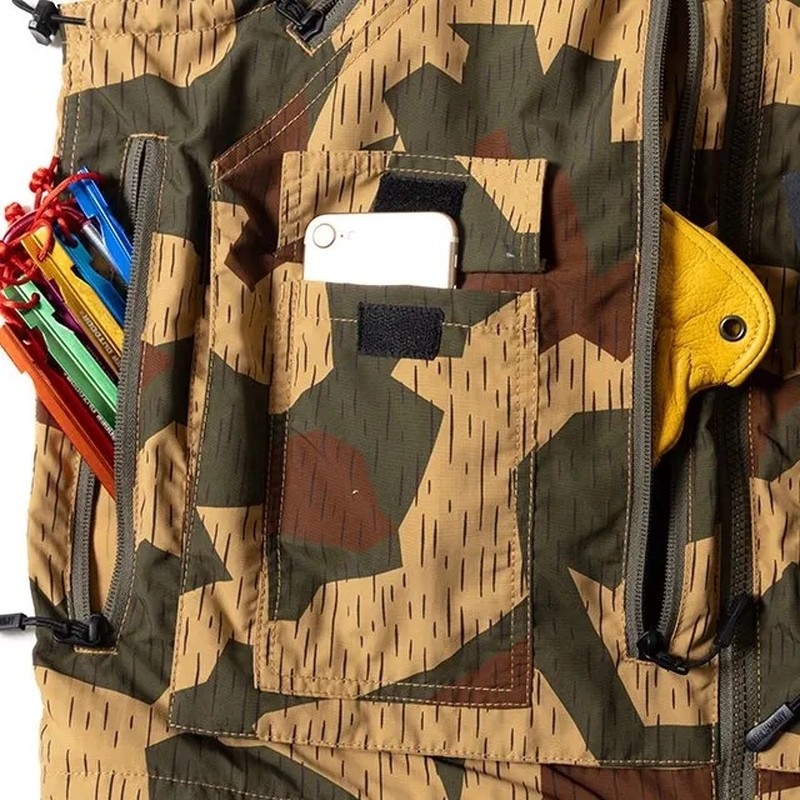 Grip Swany Gear Bag Vest 4.0 Rain Camo [グリップスワニー]