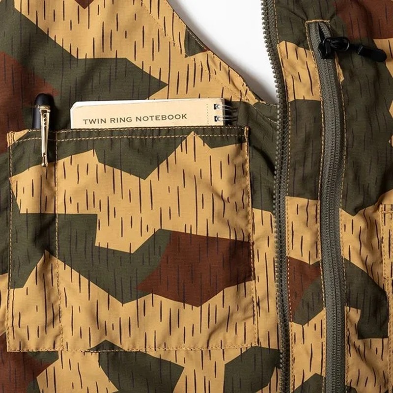 Grip Swany Gear Bag Vest 4.0 Rain Camo [グリップスワニー]