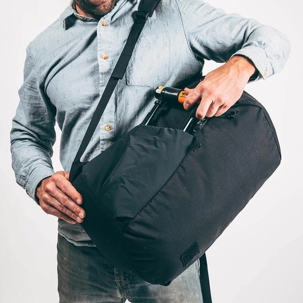 EVERGOODS CHZ26 - Civic Half Zip 26L Black [エバーグッズ]