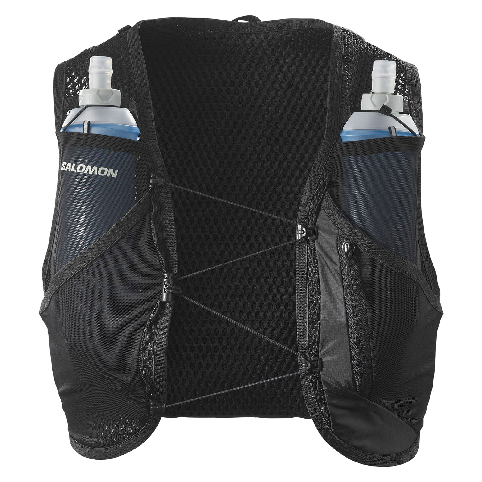 SALOMON ACTIVE SKIN 8 SET BLACK/METAL [サロモン]