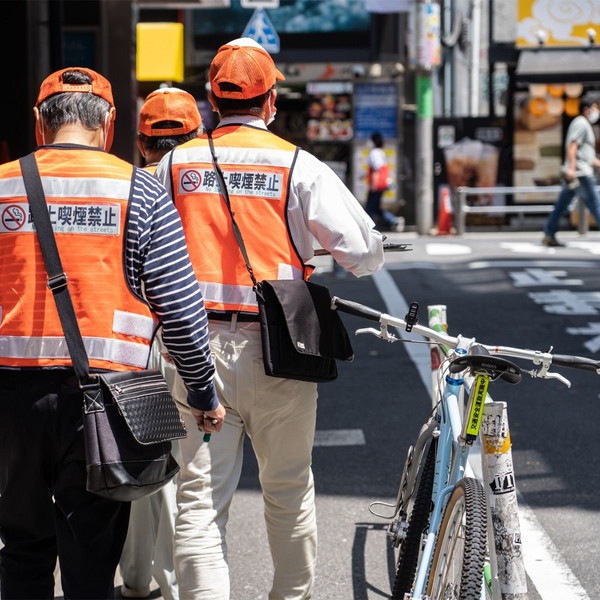 BLUE LUG sandwich reflector (自転車盗難警戒中/orange) [ブルーラグ]