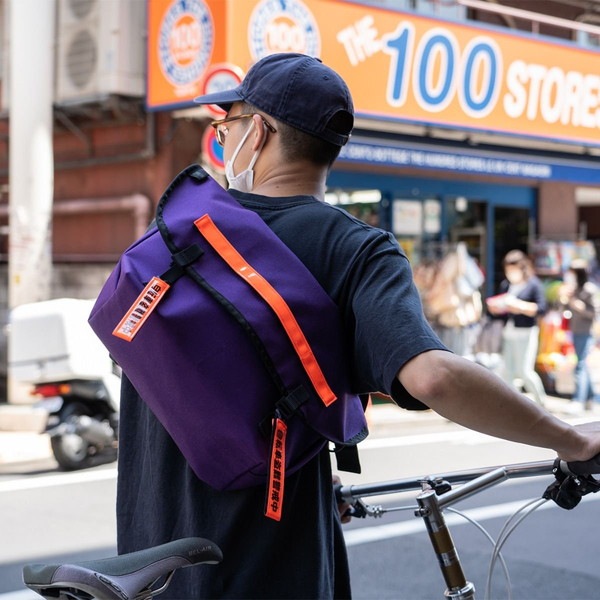 BLUE LUG sandwich reflector (自転車盗難警戒中/orange) [ブルーラグ]