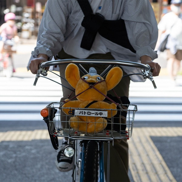 BLUE LUG sandwich reflector (自転車盗難警戒中/orange) [ブルーラグ]