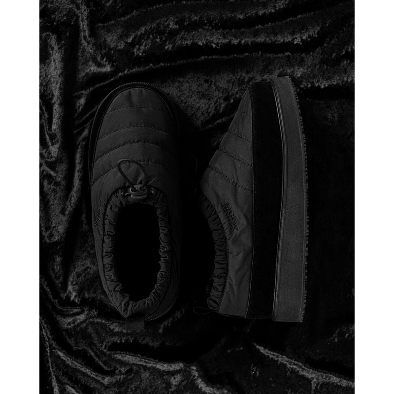 SUBU SUBU KAMAN Moc Shoes BLACK [スブ]