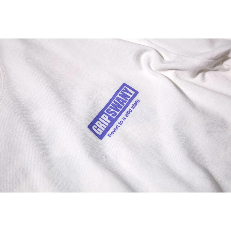 [当日出荷可] Grip Swany NATURE PRINT TEE WHITE [グリップスワニー]