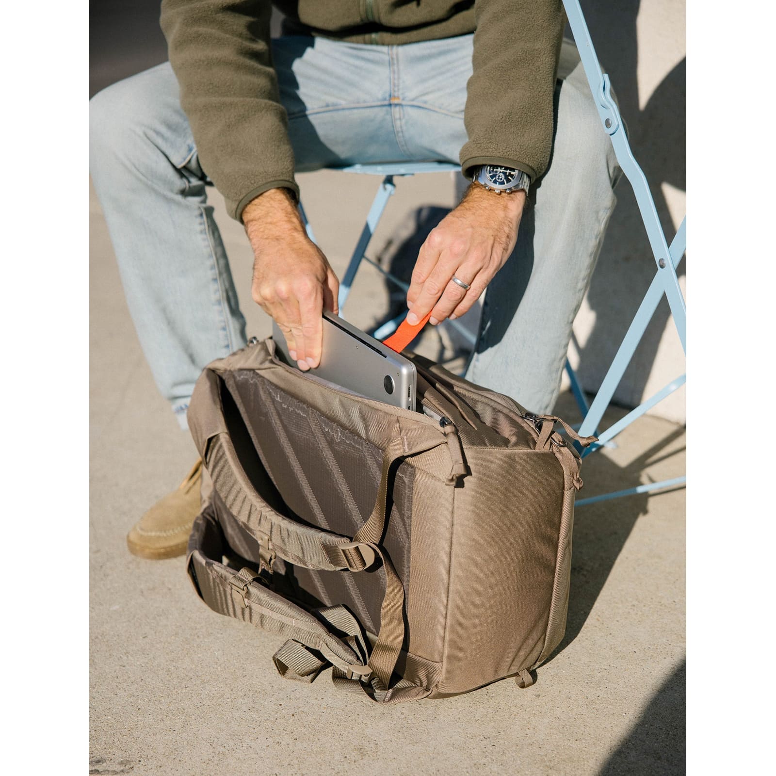 EVERGOODS CTB26 - Civic Travel Bag 26L Fossil Brown [エバーグッズ]