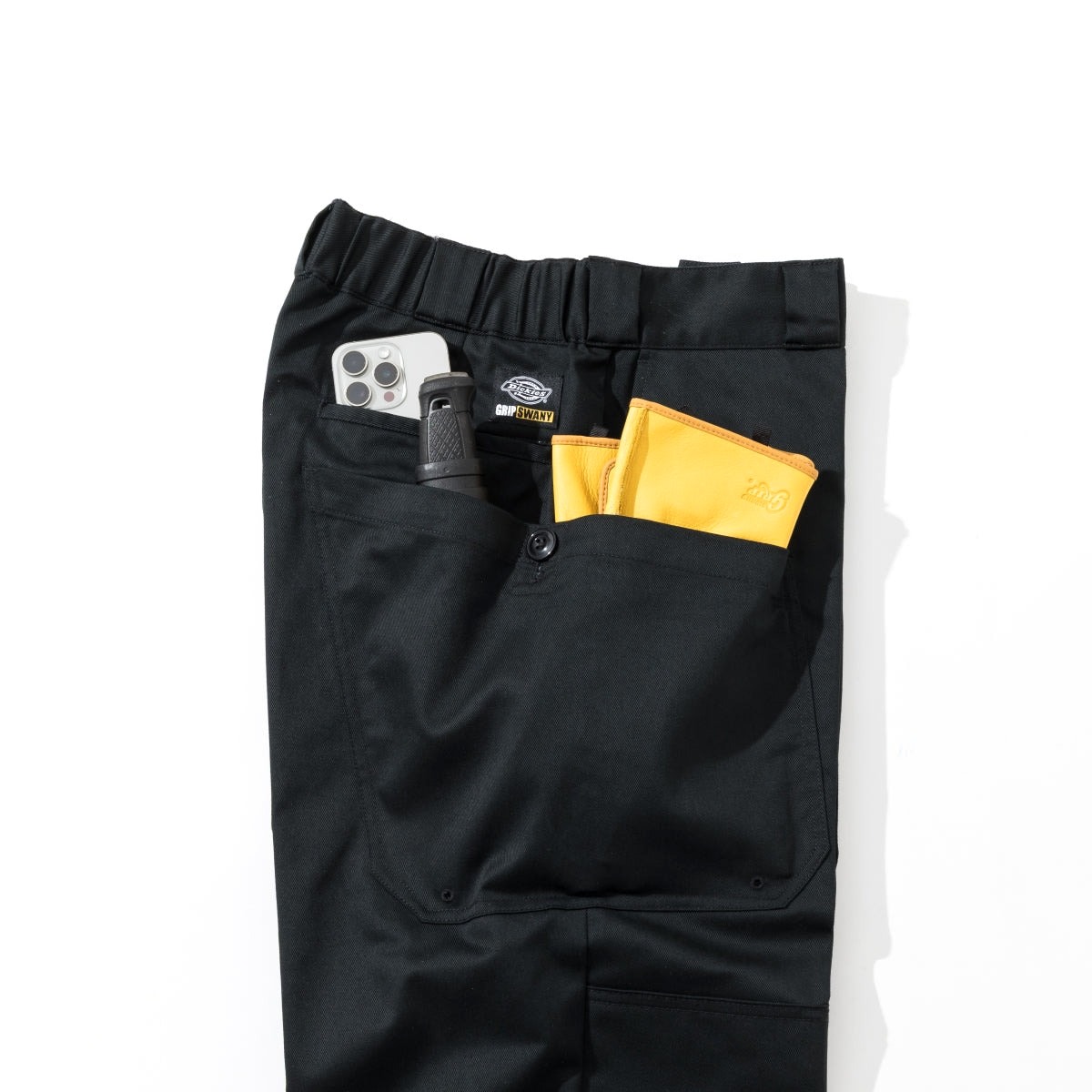 [当日出荷可] Grip Swany FIELD EASY WORK PANTS BLACK [グリップスワニー]