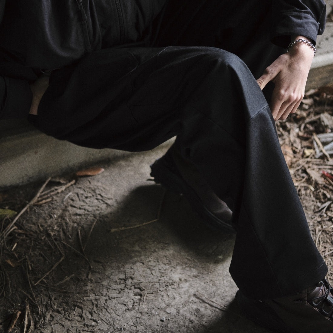 [当日出荷可] Grip Swany FIELD EASY WORK PANTS BLACK [グリップスワニー]