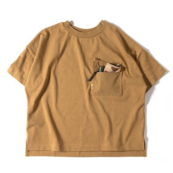 Grip Swany Womens Camp Tee Shirt Dark Coyote [グリップスワニー]