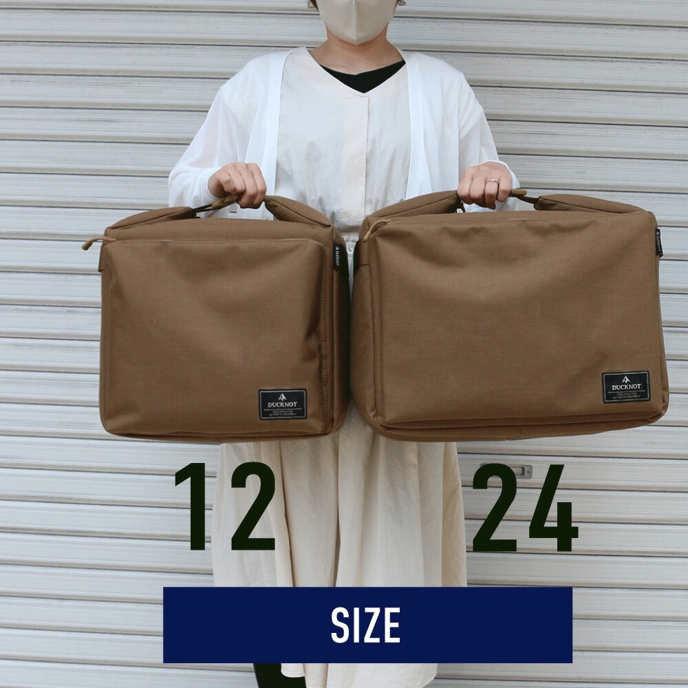 DUCKNOT バックルソフトクーラー12 コヨーテ [ダックノット]